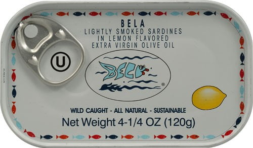 Bela-Olhao Sardines in Lemon Sauce 4.25 oz Case of 12 by Bela-Olhao Sardines