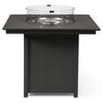 thumbnail image 5 of WestinTrends Helios 42" Modern Outdoor Patio Gas Propane Square Fire Pit Table (Rocks Not Included), Gray, 5 of 14