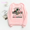 thumbnail image 3 of Sudadera con estampado gráfico de dinosaurios de Jurassic Park para niñas, ropa divertida estilo Harajuku Kawaii, jersey de manga larga de Jurassic World, 3 of 5