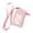 Pink, variant on Lanyard Card Holder, Black Lanyard Wallet with Id Badge Holder, Blocking Badge Wallet with Detachable Lanyard, Pu Leather for Work Id and Credit Cards, Adjustable Neck/Wrist, Pink