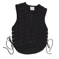 thumbnail image 1 of Equestrian Protector Vest,Professional Zip Closure Unisex Black Equestrian Protector Waistcoat Horse Riding Protective Vest with Extended Padding for Adult, 1 of 7