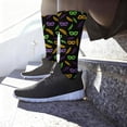 thumbnail image 2 of QASIEATN Women's Daily Clothing Essentials Women's Themed Comfortable 3D Cute Printed Mid Calf Sports Socks Fashion Accessories for Women, 2 of 7
