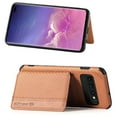 thumbnail image 2 of Case For FOXDOCK Samsung Galaxy S10 Plus Stand Function RFID Blocking Magnetic Card Holder Complete Camera Safety, 2 of 5