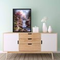 thumbnail image 4 of Cuadros Decorativos 5D DIY Diamond Painting Kits Full Round Drill Cascada Choza Mosaico Imagen Artesanía Likrtyny embutido en tela, 4 of 9