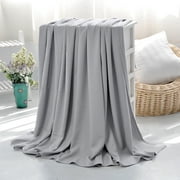 Cooling Blanket, Cooling Blankets for Hot Sleepers Absorbs Body Heat to Keep Cool on Warm Night Super Soft Summer Blanket for Couch and Bed