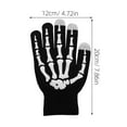 thumbnail image 2 of Phenofice 2Pcs Skeleton Gloves For Men Women Multi Thickened Inner Lining For  Running, 2 of 8