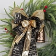 thumbnail image 4 of Qocolhg Christmas Wreaths Garland for Front Door Round Gift Indoor Outdoor Party Wall Hanging Ornament Artificial Wreath for Window, Christmas Decorations Clearance, 4 of 4