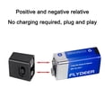thumbnail image 6 of 9V LED Flashlight, Mini Pocket Flashlight with COB Light, Waterproof Portable Emergency Light for Camping, Hiking and Outdoor Use ( Battery not included ), 6 of 7