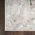 thumbnail image 5 of Nourison Glam Abstract Texture Indoor Area Rug Grey Multicolor 2'3" x 7'6", 5 of 5