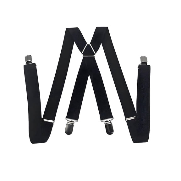 TELOLY 2026 New Suspenders Women Fashion Tool Belt Suspenders Adjustable Length Suitable for All Seasons Suspenders for Men,Black