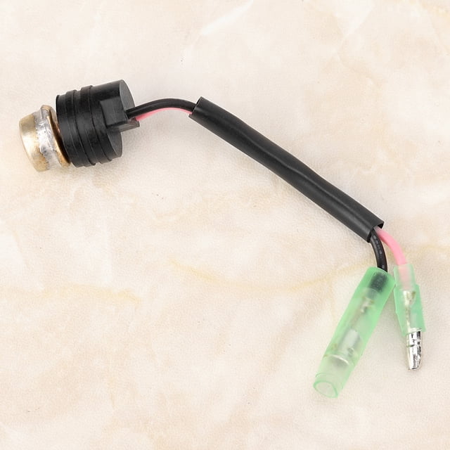 Conjunto De Interruptor De Sensor De Temperatura De Aceite Marino, Refrigerante De Aceite De Motor, Negro, Para Yate Fueraborda