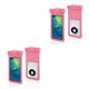 thumbnail image 1 of sweethay Funda impermeable para teléfono Bolsa seca de 7,2 pulgadas con cordón Sellado Protector de deportes acuáticos Funda reutilizable Rosado 2Conjunto, 1 of 6