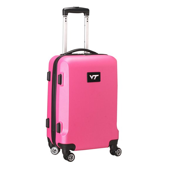 MOJO Pink Virginia Tech Hokies 21" 8-Wheel Hardcase Spinner Carry-On Luggage