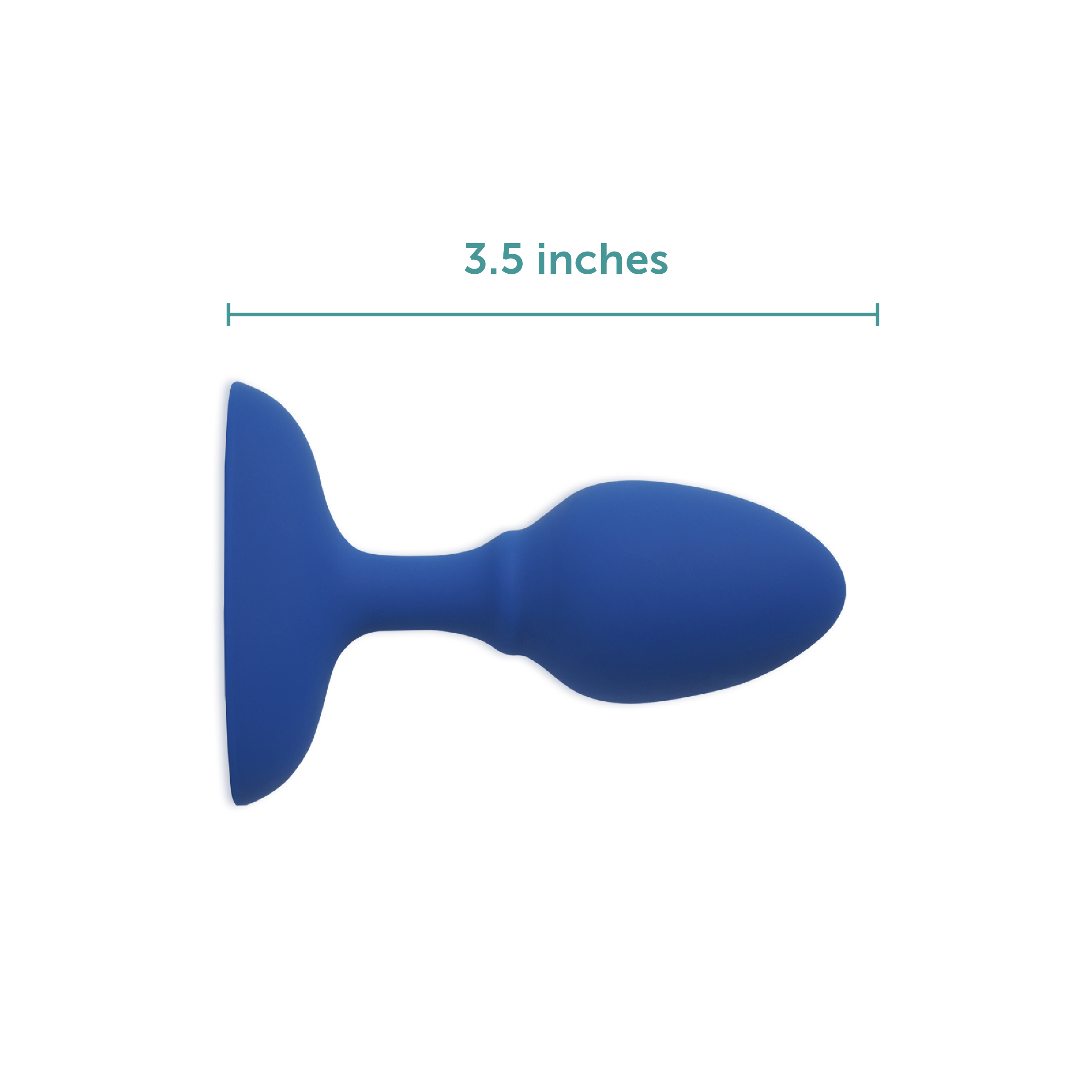 plusOne Luxe Anal Plug Discreet Vibrator, Rechargeable & Waterproof, Wireless Remote