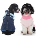 thumbnail image 7 of Dog Winter Coat, Warm Fleece lining Dog Coats With pockets, Cozy D-Rings Waterproof Windproof Warm Pet Jacket for Small Medium Large Dogs,M, Pink, 7 of 7