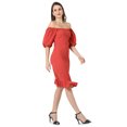 thumbnail image 2 of Women Off-Shoulder Casual Dress, 2 of 5