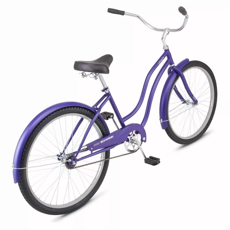 SCHWINN ビーチクルーザー パープル Schwinn Legacy Women's 26