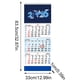 thumbnail image 1 of Calendario de Pared Grande, Vertical Calendario de Pared Triple 2026 Vistas de 3 Meses Calendario, Planificador de Pared Colgante Grande para la Escuela, el Lugar de Trabajo, el Dormitorio, el Hotel,, 1 of 5