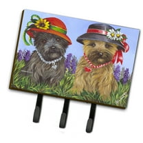 Cairn Terrier Sisters Leash or Key Holder