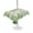 Beige, variant on Outdoor Tablecloth with Umbrella Hole for Patio/Picnic/Party/Camping, Summer Botanical Waterproof Table Cloth Round Cover Washable, Green Tropical Palm Trees Wooden Grey (Dia 54")