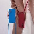 thumbnail image 5 of Funda con cordón cruzado para Samsung Galaxy, cubierta trasera de silicona con cordón, A 34, 24, 54, 14, A54, A34, A24, A14, M54, M13, 4G, 5G, 2023, 5 of 5