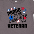 thumbnail image 4 of Inktastic Proud Granddaughter of a Veteran Veterans Day Girls Toddler T-Shirt, 4 of 5