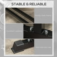 thumbnail image 3 of CoSoTower Flat Weight Bench with Dumbbell Rack, Padded Seat and Anti-slip Foot Pads for Home Gym Workout, 3 of 7