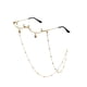 thumbnail image 1 of Gafas de media montura, gafas de media montura para mujeres y niñas, adecuadas para múltiples escenarios, gafas con colgante de correa de cadena, 1 of 5