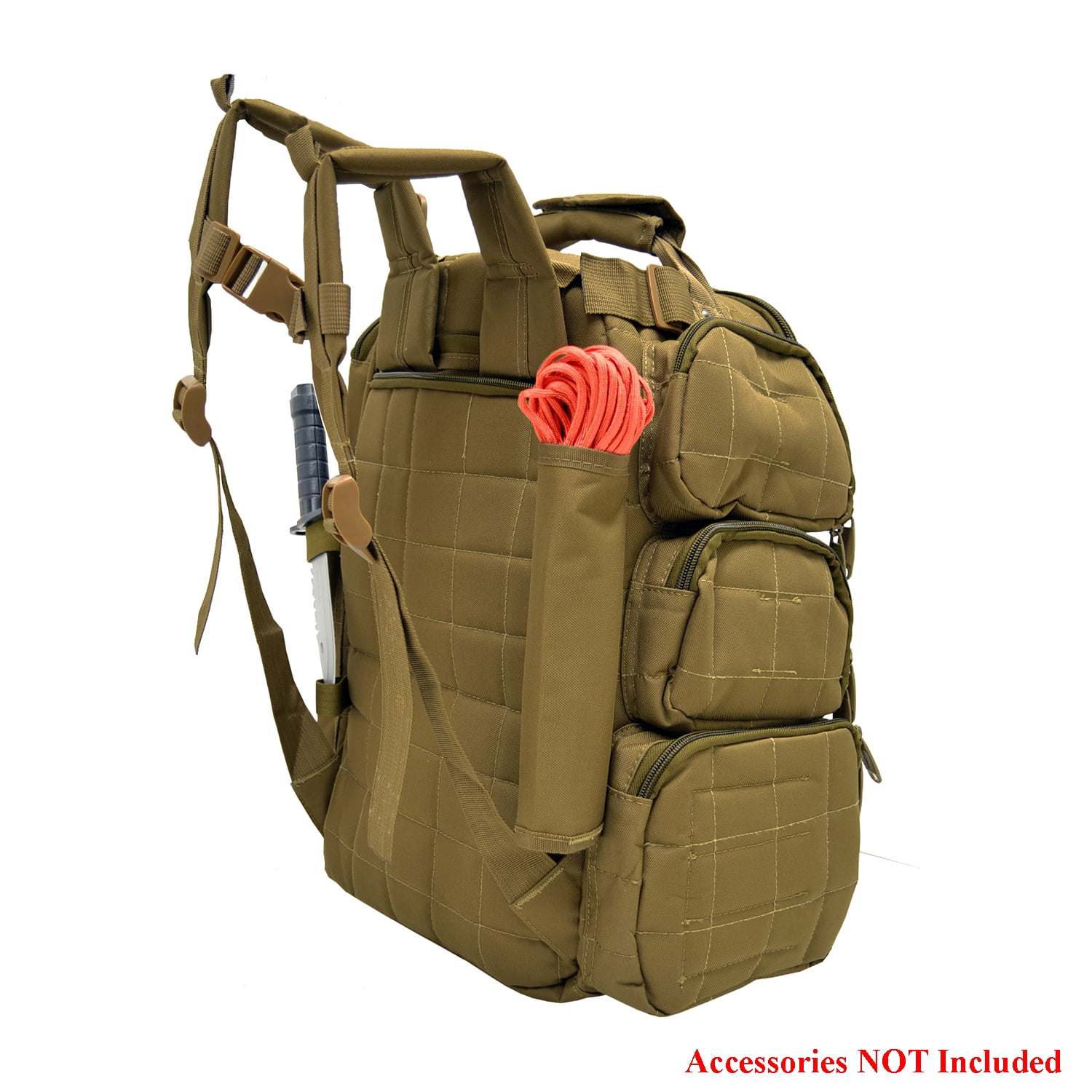 Explorer Tactical Rangemaster Gun Range Bag Backpack Deluxe Tactical Divider Gear Bag