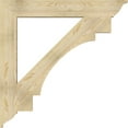 thumbnail image 3 of Ekena Millwork 6"W x 46"D x 46"H Merced Traditional Rough Sawn Bracket, Douglas Fir, 3 of 4