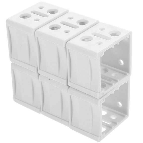 WINOMO Bracket Blinds Bracket White ABS 6pcs 1 inch