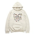 thumbnail image 3 of Christmas Light Bow Coquette - Hoodie, 3 of 6