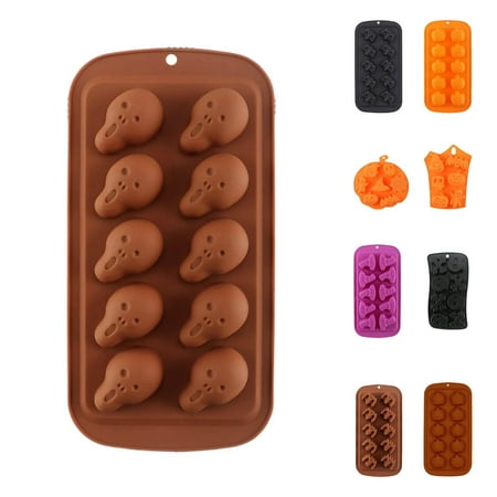 

Megawheels Halloween Candy Moulds Silicone Chocolate Models for Kitchen