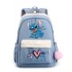 thumbnail image 1 of Lilo And Stitch-Mochila escolar para adolescentes y niños, morral de viaje de Color sólido, multifunción para ordenador portátil, 1 of 1