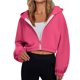 thumbnail image 3 of Ropa para mujer,Sudadera con capucha de polar para mujer, sudadera de manga larga, chaqueta informal de poliéster, ligera y cómoda para usar en casa, sopatenor, 3 of 9