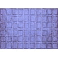 thumbnail image 1 of Ahgly Company Machine Washable Indoor Rectangle Abstract Blue Modern Area Rugs, 2' x 4', 1 of 4