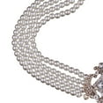 thumbnail image 4 of STARTIST Luxury Pearl Necklace Multi Strand 4 Layer Pearl Beads Cluster Collar Bib Choker, 4 of 7