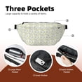 thumbnail image 2 of Sigee Moon And Rabbit for Multi-functional Belt Bag for Men and Women With Adjustable Strap For Travel Running Hiking, 2 of 8