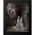 thumbnail image 2 of Dore, Gustave 15x18 Black Modern Framed Museum Art Print Titled - The Angel Seated Upon the Stone, 2 of 5