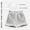 thumbnail image 3 of FORMRS Boys Swim Trunks Quick Dry Mesh Liner Boardshorts Sizes XS-XL, Red Mountain Pattern, 3 of 7