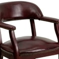 thumbnail image 5 of Flash Furniture Diamond Oxblood Vinyl Luxurious Conference Chair with Accent Nail Trim, 5 of 10