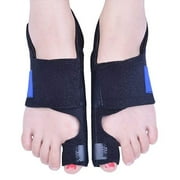 Hapeisy Bunion Corrector Splint Toe Straightener Brace for Hallux Valgus Pain Relief Free Size Fits Men & Women Bule