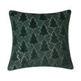 thumbnail image 4 of AuroraX green Throw Pillow Covers Decorative Christmas Plush 15x15 Inch Pillow Cases Indoor Minimalist Soft Christmas Tree Cushion Cases Sofa Couch,Couch Decor, 4 of 5