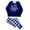Blue2, variant on KHONTS Christmas Family Blue Sets of Matching Pajamas 2 Piece Festive Loungewear With Plaid Printed for Parents and Kids Men XL
