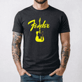 thumbnail image 1 of t-shirt Homme Garde-Boue telecaster Coton Épais, 1 of 4