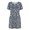Pattern #3, variant on Bxsruta Women's Dresses, Casual Loose O Neck Short Sleeve Flower Printed Tunic Dresses Spring Summer Dresses for Women