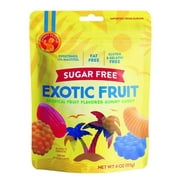 Candy People Sugar Free Gummy Candies - Exotic Fruit Size: One Pack