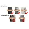 thumbnail image 4 of Lighter Pouch Holder Waist Case Magnetic Buckle for Outdoor Travel PU Anti Scratch Soft Lining Belt Loop, 4 of 7