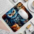 thumbnail image 2 of Owl Printed Square Desk Pad Mouse Pad Desk Mat Non-Slip Rubber Bottom – 8.3x9.8 Inch – Suitable for Office and Gaming, 2 of 6
