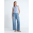 thumbnail image 2 of Scoop Women’s Day Lace Trim Top, Sizes XS-XXL, 2 of 5